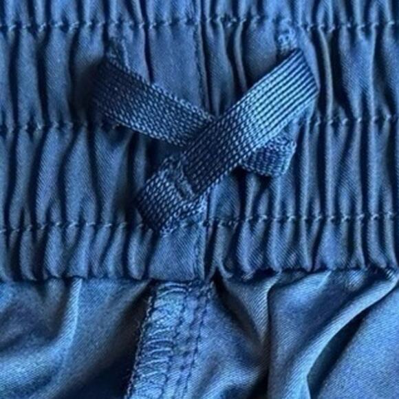 Nike Dri-FIT Windbreaker Track Jogger Pants Women’s Large Blue Zip Pockets - Picture 7 of 7